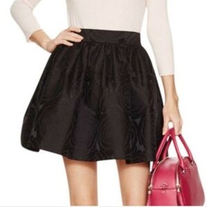 Kate Spade Rose Print Cupcake Skirt The Rules Mini Skirt.
